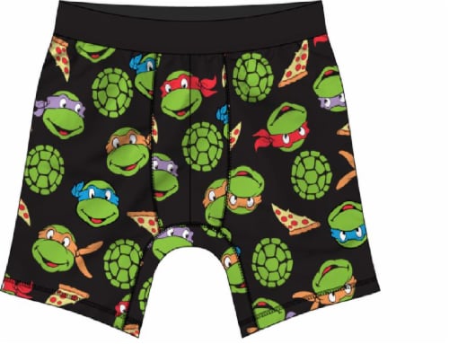 Bioworld Merchandising Men's Ninja Turtle Boxer Briefs Perspective: front