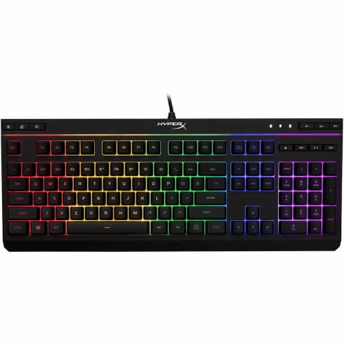 HyperX 4P4F5AA Alloy Core RGB Membrane Gaming Keyboard Perspective: front