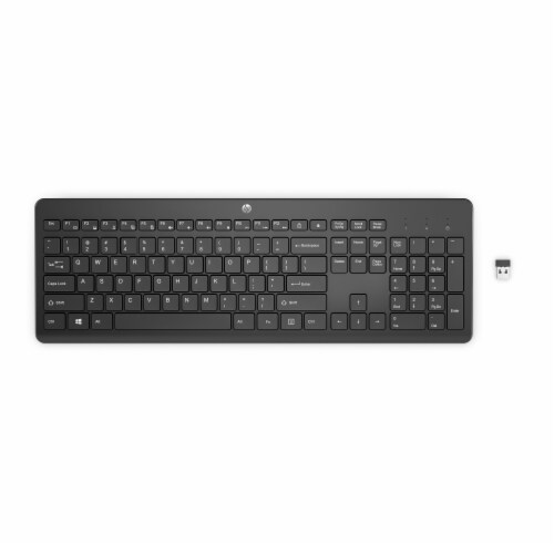 HP 230 Wireless Keyboard Perspective: front
