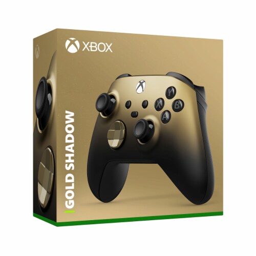 Xbox Wireless Controller Gold Shadow Perspective: front