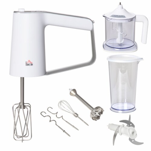 HomCom Electric Hand Blender Perspective: front
