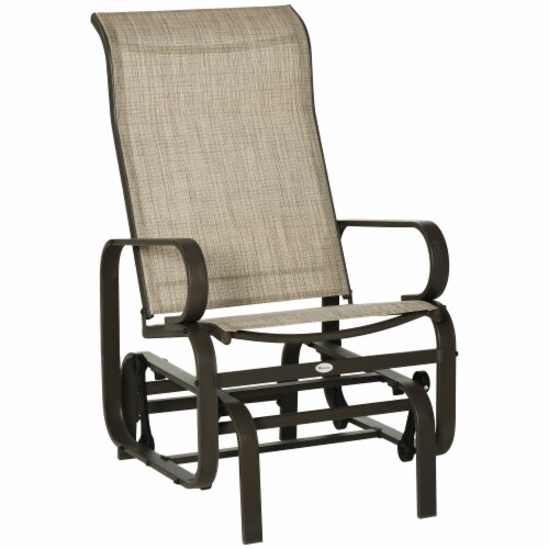 Patio glider sales rocking chair