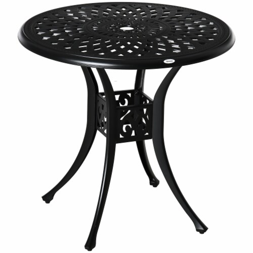 Large patio table with umbrella hole discount