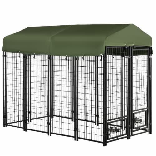 Canopy for dog kennel outlet