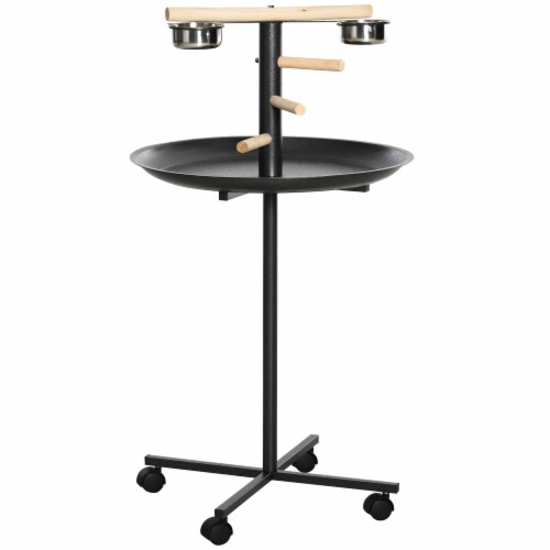 Portable shop bird stand