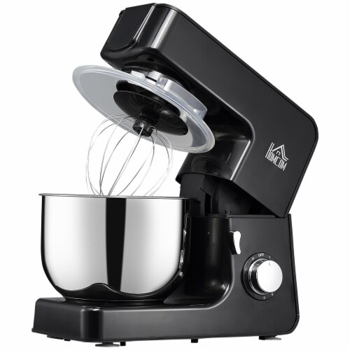 Stand Mixer w/ 6 Qt Stainless Steel Mixing Bowl, Beater, & Dough