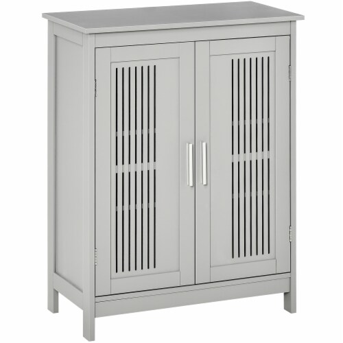 Freestanding Bathroom Storage Cabinet with 2 Drawers & Adjustable Shelf,  White, 1 Unit - Kroger