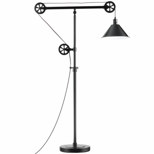 Bridgeport designs shop pulley floor lamp