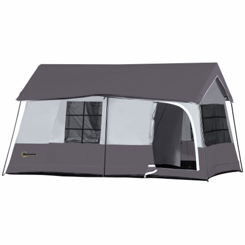 Large Camping Tent Heavy Duty Mesh or Fabric Ceiling 8 to 10