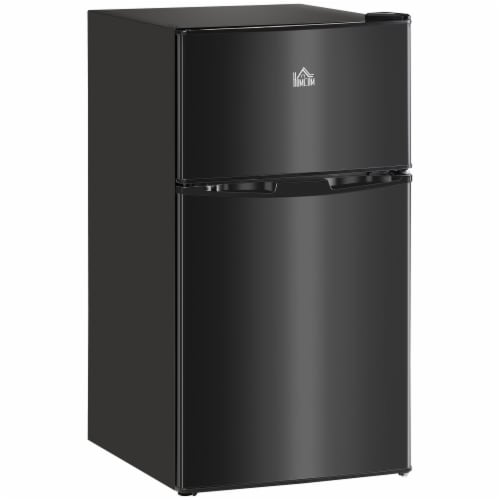 Mini Fridge with Freezer 3.2 Cu.Ft Adjustable Thermostat for Dorm