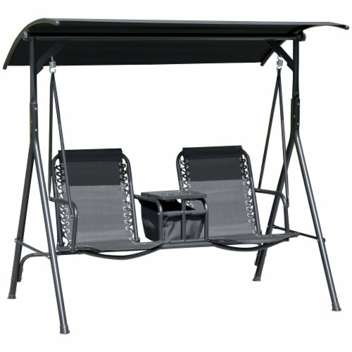 Reclining shop porch swing