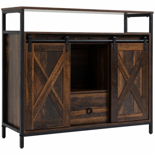 Industrial shop buffet cabinet