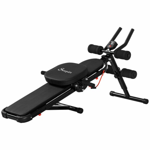 Multi Workout Ab Machine Foldable Abdominal Cruncher Sit Up Bench