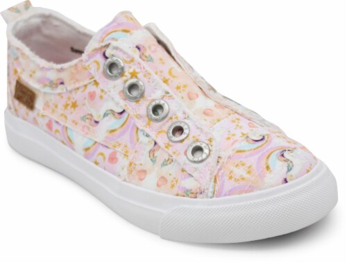 Blowfish Girl's Play Slip-on Shoes - Grey Perspective: front