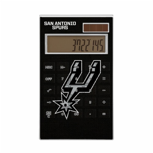 Keyscaper San Antonio Spurs Solid Desktop Calculator, 1 Kroger