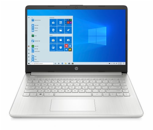 HP® 14-DQ0057NR Laptop Perspective: front