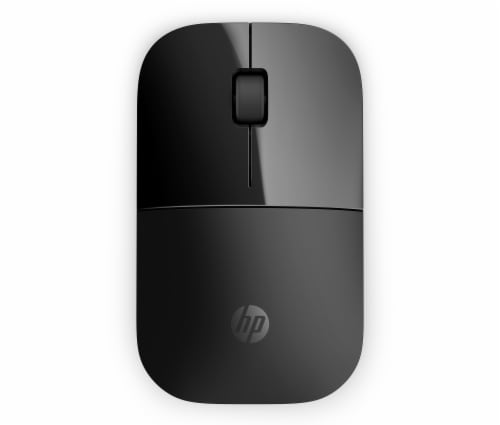 HP Z3700 Wireless Mouse - Black Onyx Perspective: front