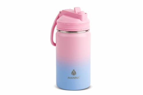 Manna Antic Pink Ombre Water Bottle, 1 ct - Pay Less Super Markets