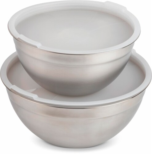 Our Table™ 8-Piece Stainless Steel Bowls Set, 8 pc - Pay Less Super Markets