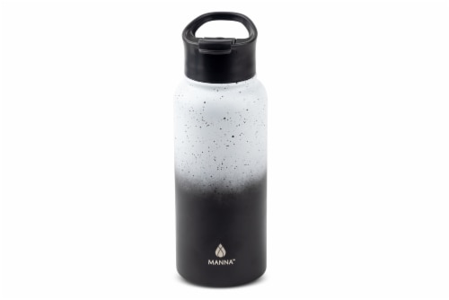 Manna Timber Bottle - Black Perspective: front