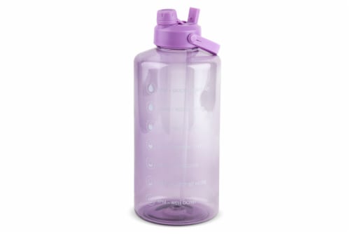 Manna Dual Lid Bottle - Purple Perspective: front