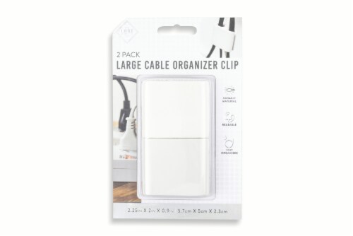 Core™ Large Cable Organizer Clips Perspective: front