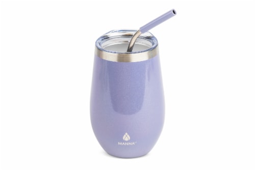 Core Home Wine Tumbler -  Purple Irridescent Perspective: front