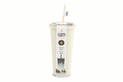 Manna™ Studded™ Tumbler - Grey Perspective: front