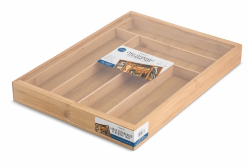 Core Kitchen Expandable Flatware Tray Perspective: front