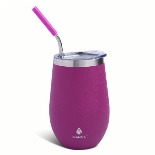Manna™ Wine Tumbler - Purple Perspective: front