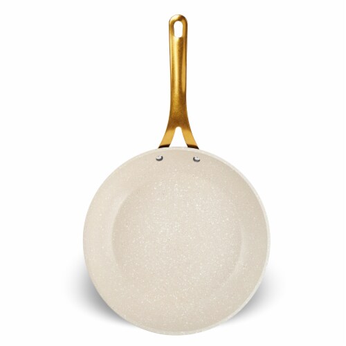 Core Kitchen® Non Stick Constellation Fry Pan - Cream Perspective: front