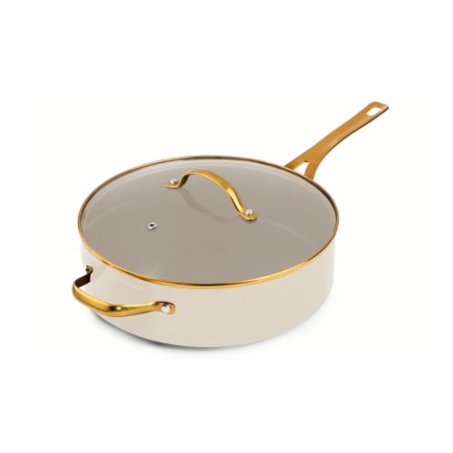 Core Kitchen® Constellation Saute Pan - Cream Perspective: front