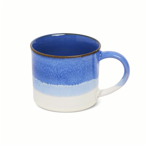 Yellowstone Mug Blue Reactive Glaze Perspective: front