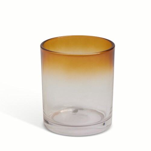 Yellowstone Ombre Double Old Fashioned Glass Perspective: front