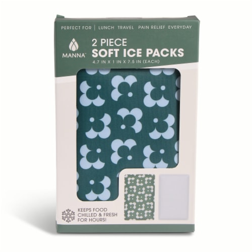 Manna™ Soft Ice Pack - Green Perspective: front