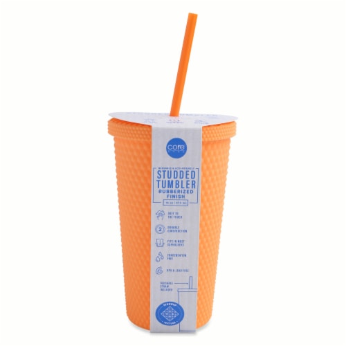 Core™ Home Studded Tumbler - Orange Perspective: front