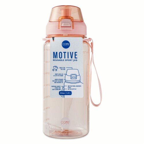 Core Home™ Motive Sport Bottle - Pink Perspective: front