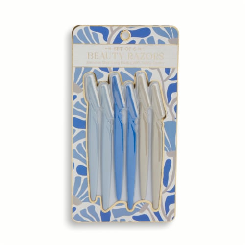 Core Home Large Head Facial Razors Set Perspective: front