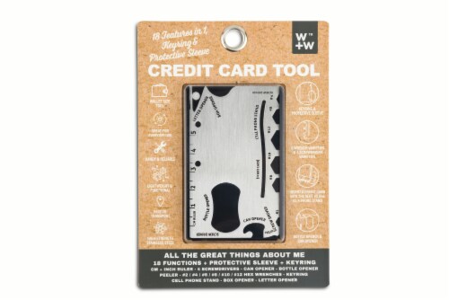 Core Home 18 in 1 Credit Card Tool Perspective: front
