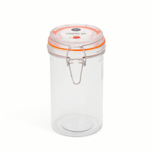 Core Kitchen Glass Storage Jar Perspective: front