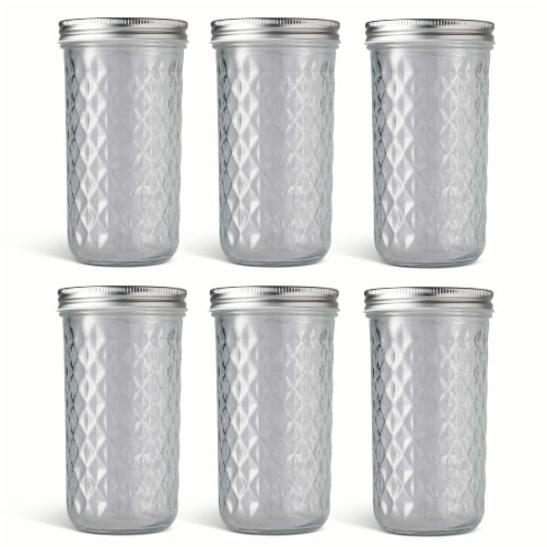 Core Home Glass Storage Jars Perspective: front