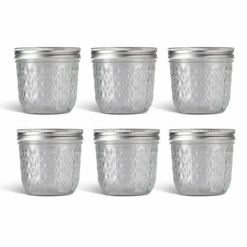 Core Home Glass Storage Jars Perspective: front