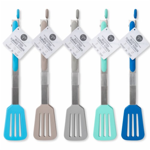 Core™ Home 12 Inch Slotted Turner Tong - Assorted Perspective: front