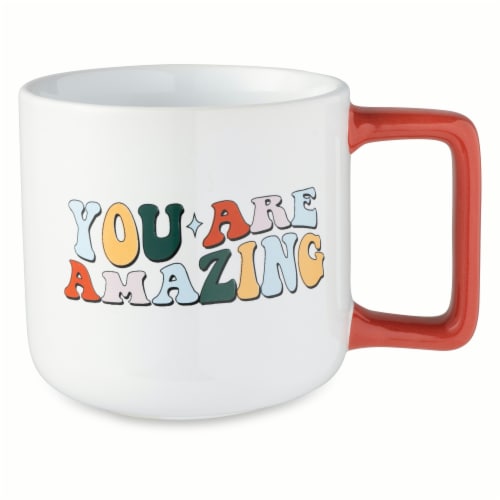 Core Home™ Square Handle Mug - Amazing Perspective: front