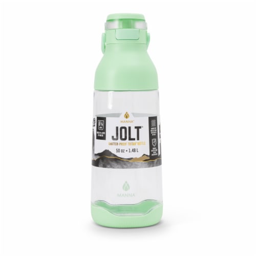 Manna™ Jolt™ Shatter-Proof Tritan™ Bottle - Green Perspective: front