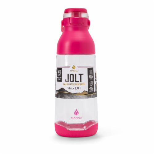 Manna™ Jolt™ Shatter-Proof Tritan™ Bottle - Pink Perspective: front