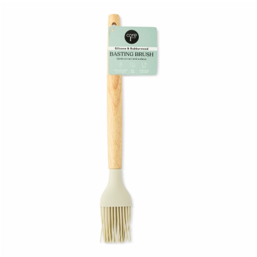Core Kitchen Silicone Basting Brush - Beige Perspective: front