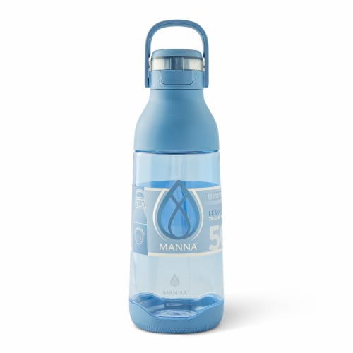 Manna™ Jolt Bottle - Blue Perspective: front