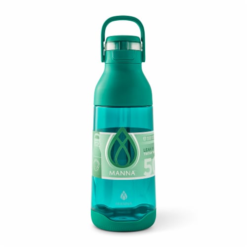 Manna™ Jolt™ Bottle - Teal Perspective: front
