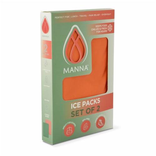 Manna Soft Ice Pack - Green Perspective: front